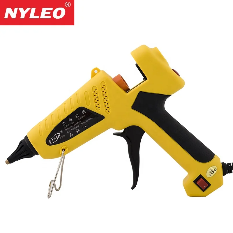 Factory Direct Sale Hot Melt Glue Gun with CE 220V/50HZ Not Rated 100-240v 150-250w CN;GUA NL-208 Single NYLEO 11mm