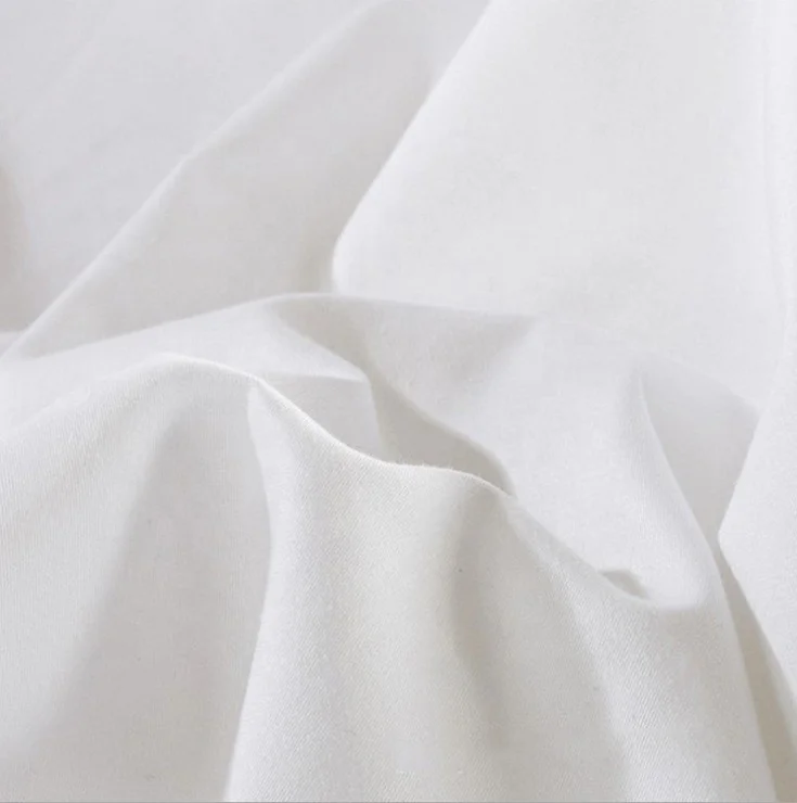 Factory Wholesale Cheap 118 Inch 280cm Width Cotton Linen Roll Fabric 250t 300tc Breathable Eco-Friendly Mercerized Pattern