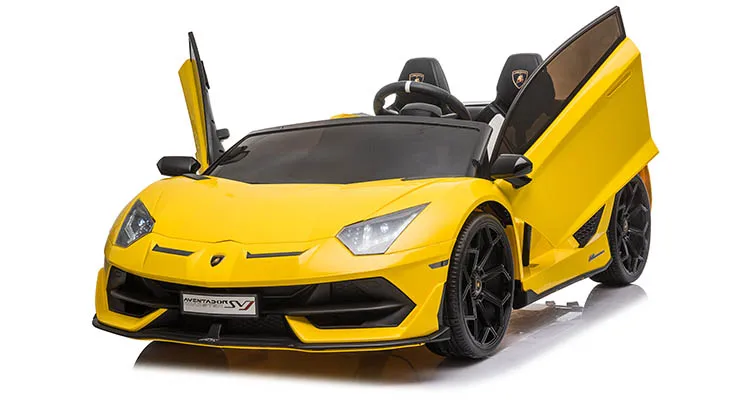 12V 24V Good Price Licensed Lamborghini children ride on car and ride on car electric toy car 2 seats