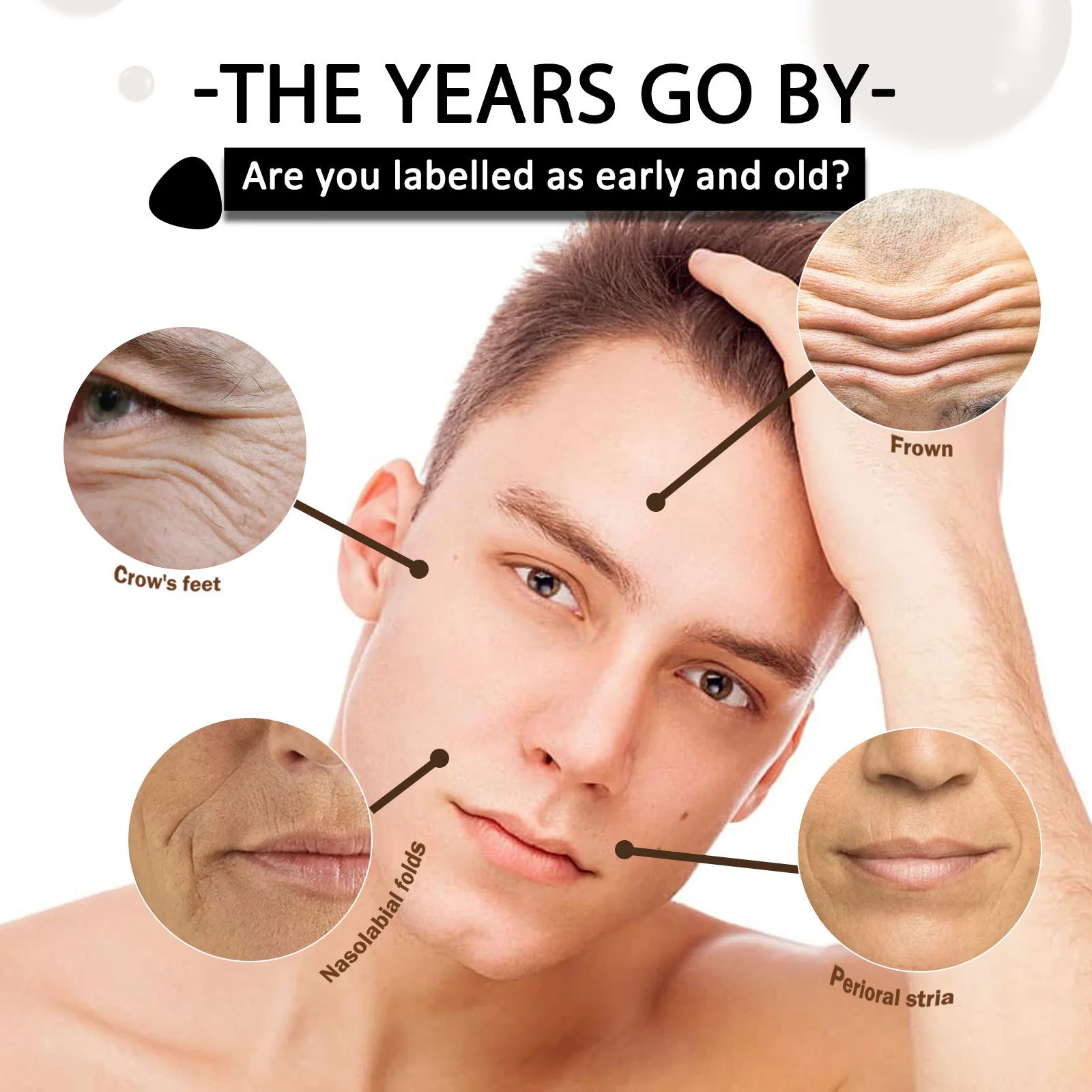 East Moon Anti-Aging Cream Fading Wrinkle Hydrating Refreshing Moisturizing Soft Brightening Skin Skin Care Cream