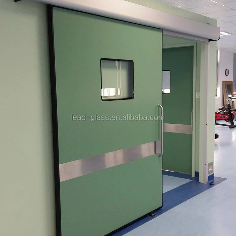 Medical Grade 3mmpb X-ray Lead Glasses  shielding Door For Hospital MRI
