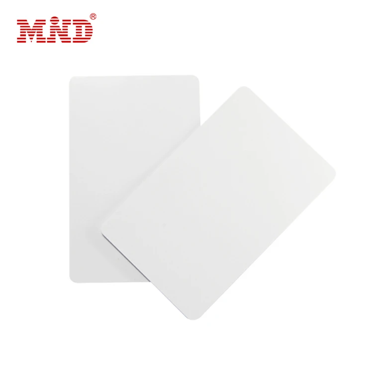 High Quality Printable 0.76mm Thickness White UHF Plastic PVC Blank Card