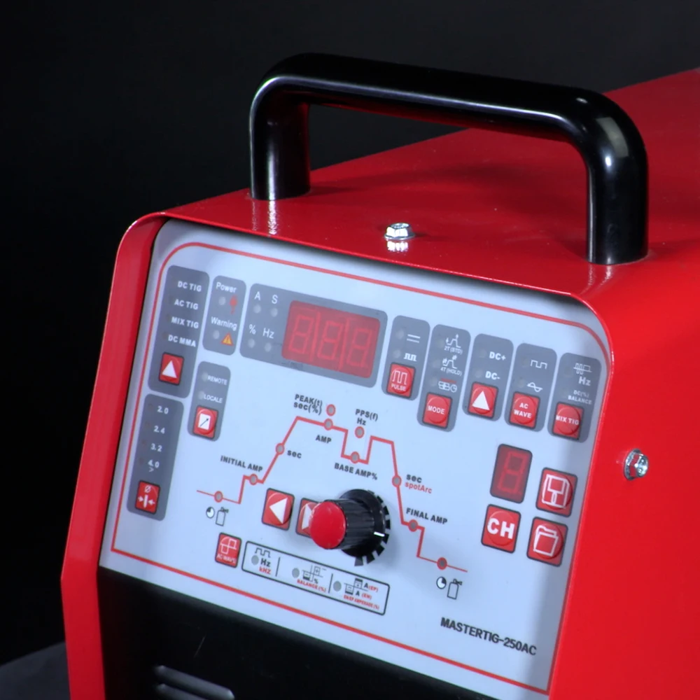AC DC TIG Welding Machine MASTERTIG 250AC with Precise Waveform Control