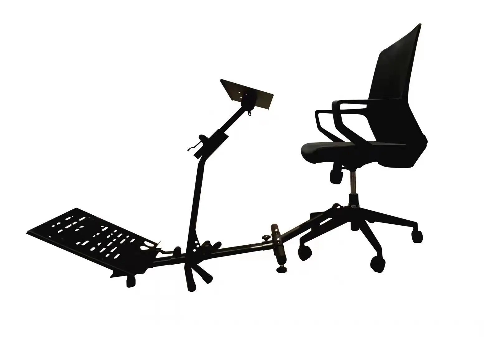 Racing Wheel Cockpit Black Game chair All Logitech G923  G29  G920  Thrustmaster  Fanatec Wheels  Compatible