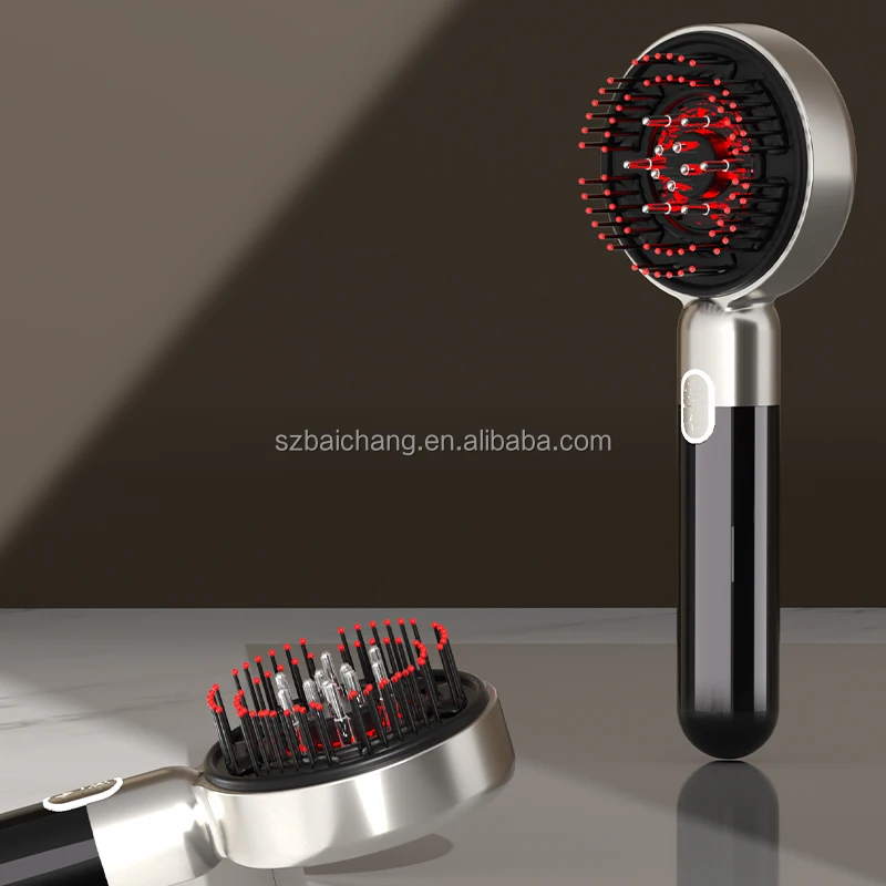 Laser comb for hair growth Red light therapy scalp massager Infrared Laser Hair Growth Comb Scalp massager brush for hair growth