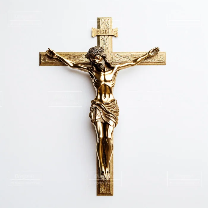 factory Wholesales High Quality Metal Crucifix Cross With Stand jesus christ cross for Home Office Church Christian Decor