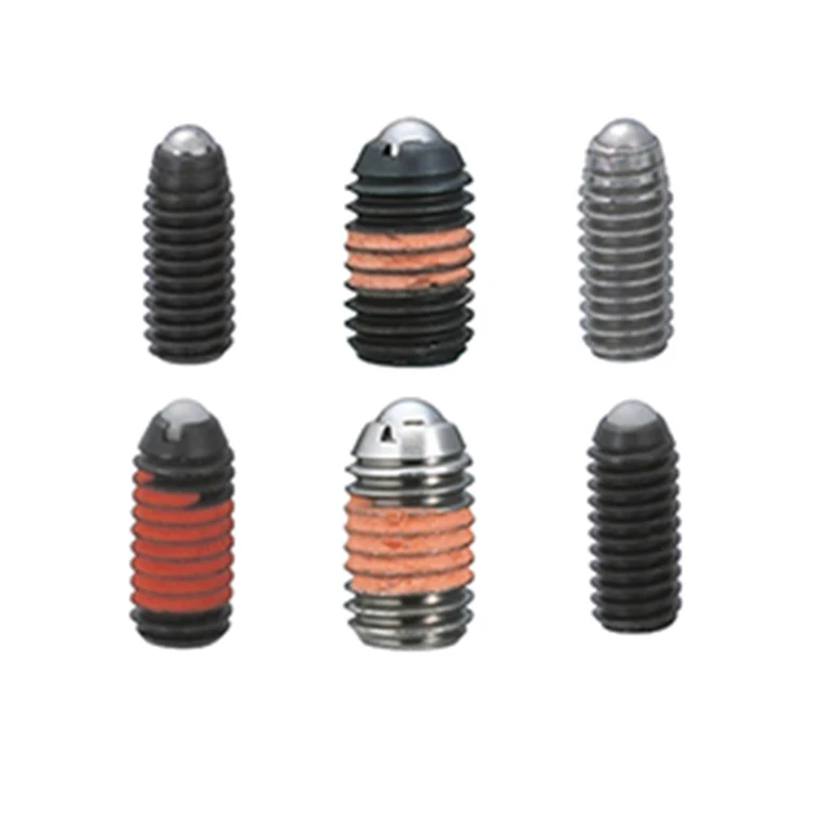 Крепежный шестигранный пружинный Плунжер с упорным носиком для наклонной поверхности