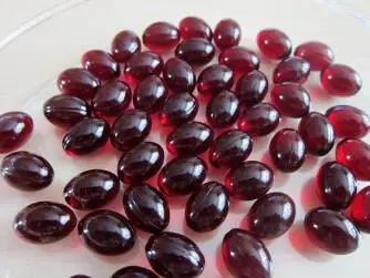 Grape pumpkin seed extract oil vitamin e skin care soft capsule 500mg fresh black seeded grapes