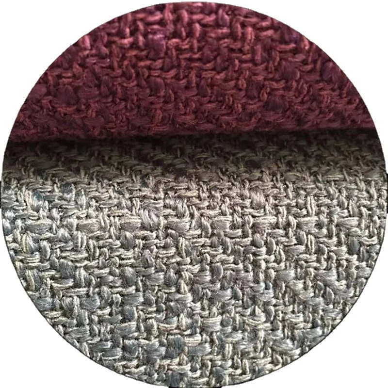 Exported to North America 2022 Top quality Modern Rugged look For sofa cover Furniture Home textile Upholstery Hemp fabric