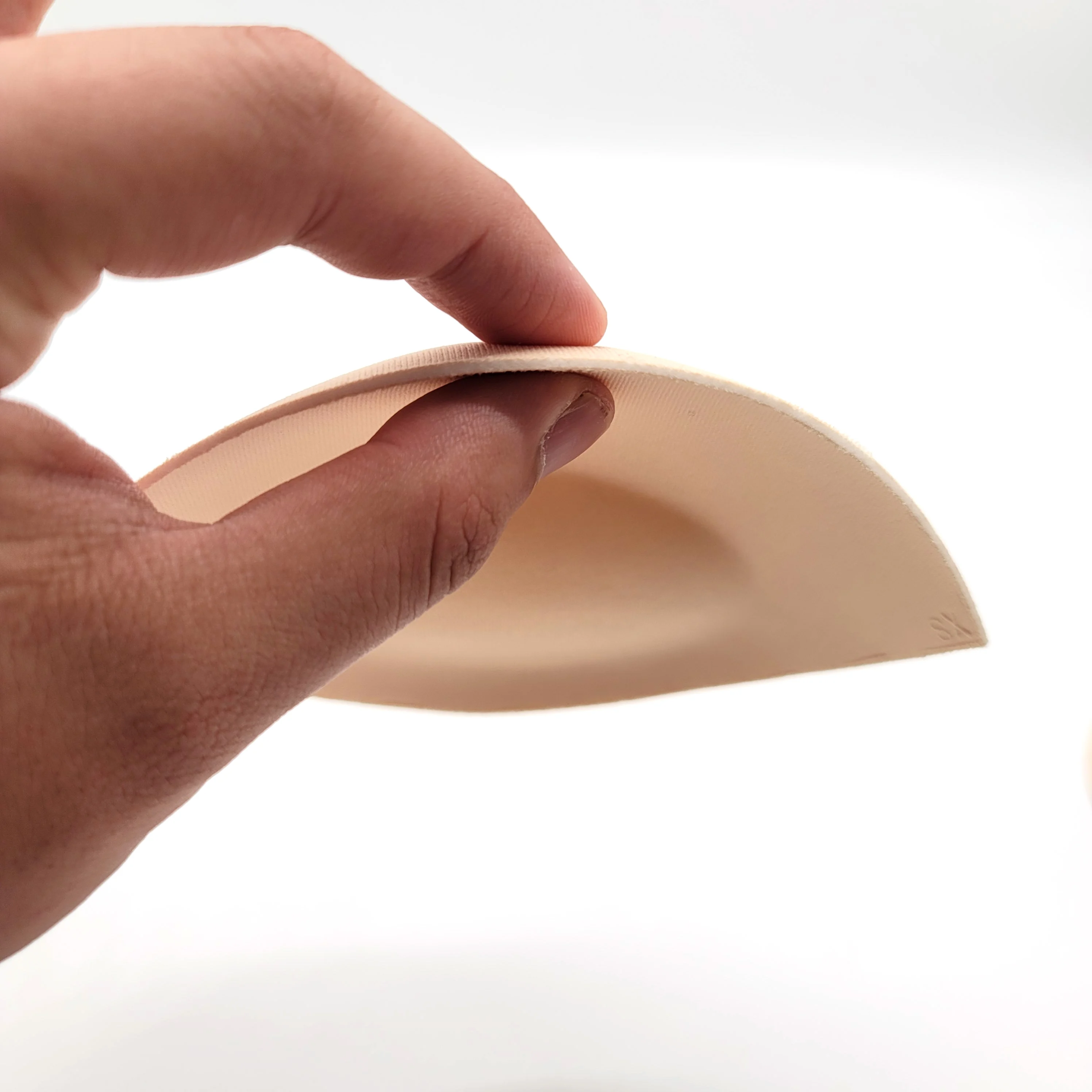 Hot Selling Womens padding thick bra pad for lingerie, bra foam cup wholesale, 14mm push up foam bra pad