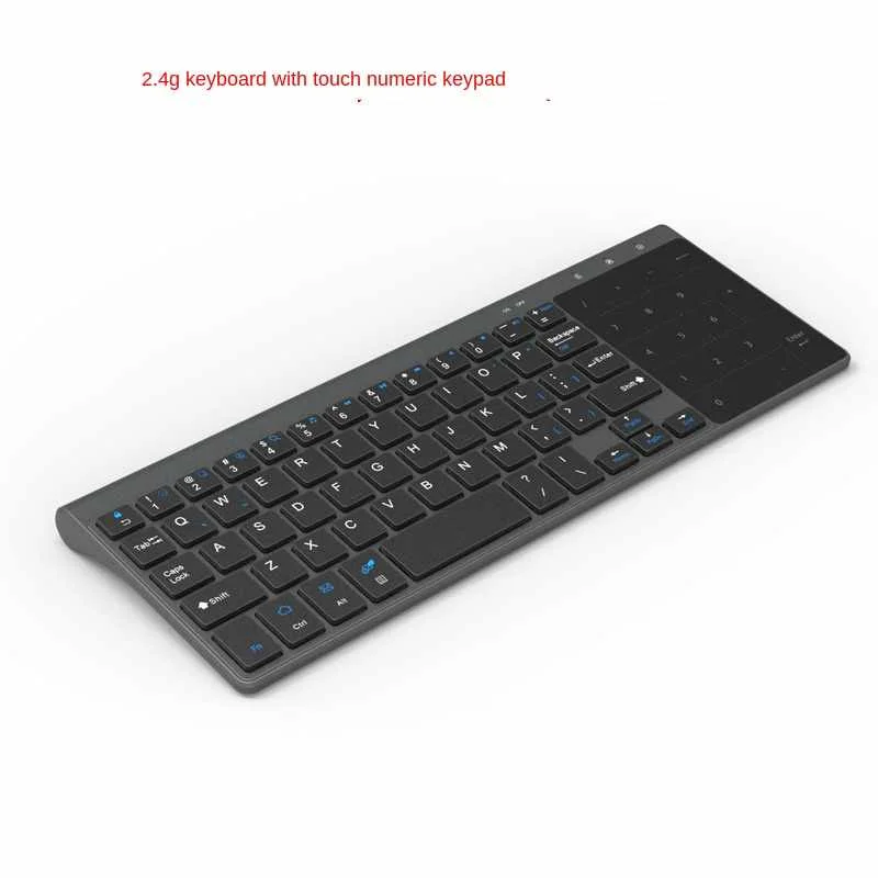 2.4G RF Trackpad Numeric Keypad Wireless Touch Mini USB Keyboard Suitable for Desktop Computers and Laptops for Special Keyboard