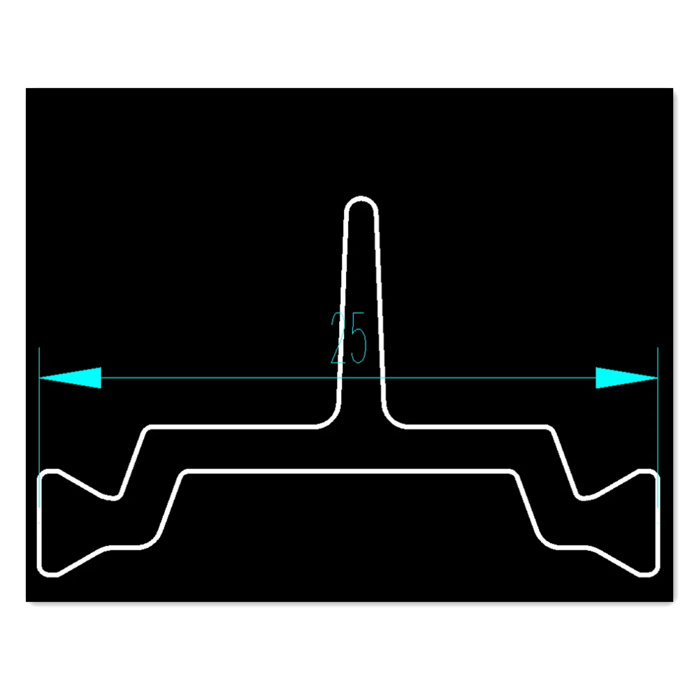 
Custom special shapes Thermal barrier polyamide profile Nylon thermal insulation 