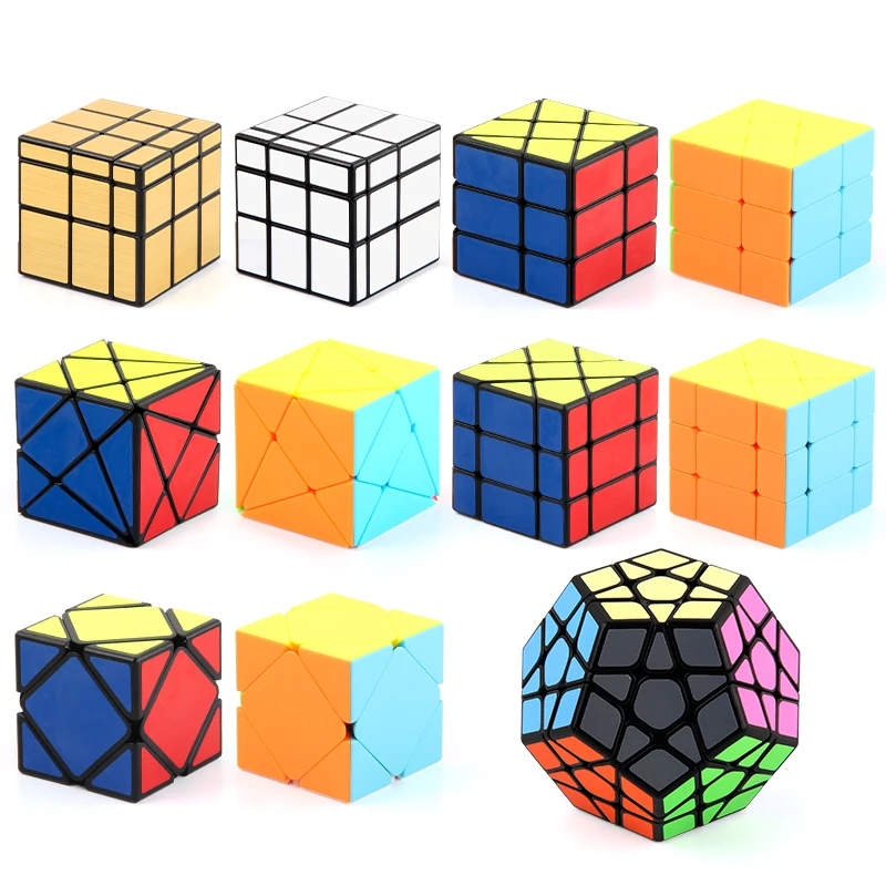 High Speed Puzzles Brain Training Toy QiYi Cube Educational Cube Fidget Toys
