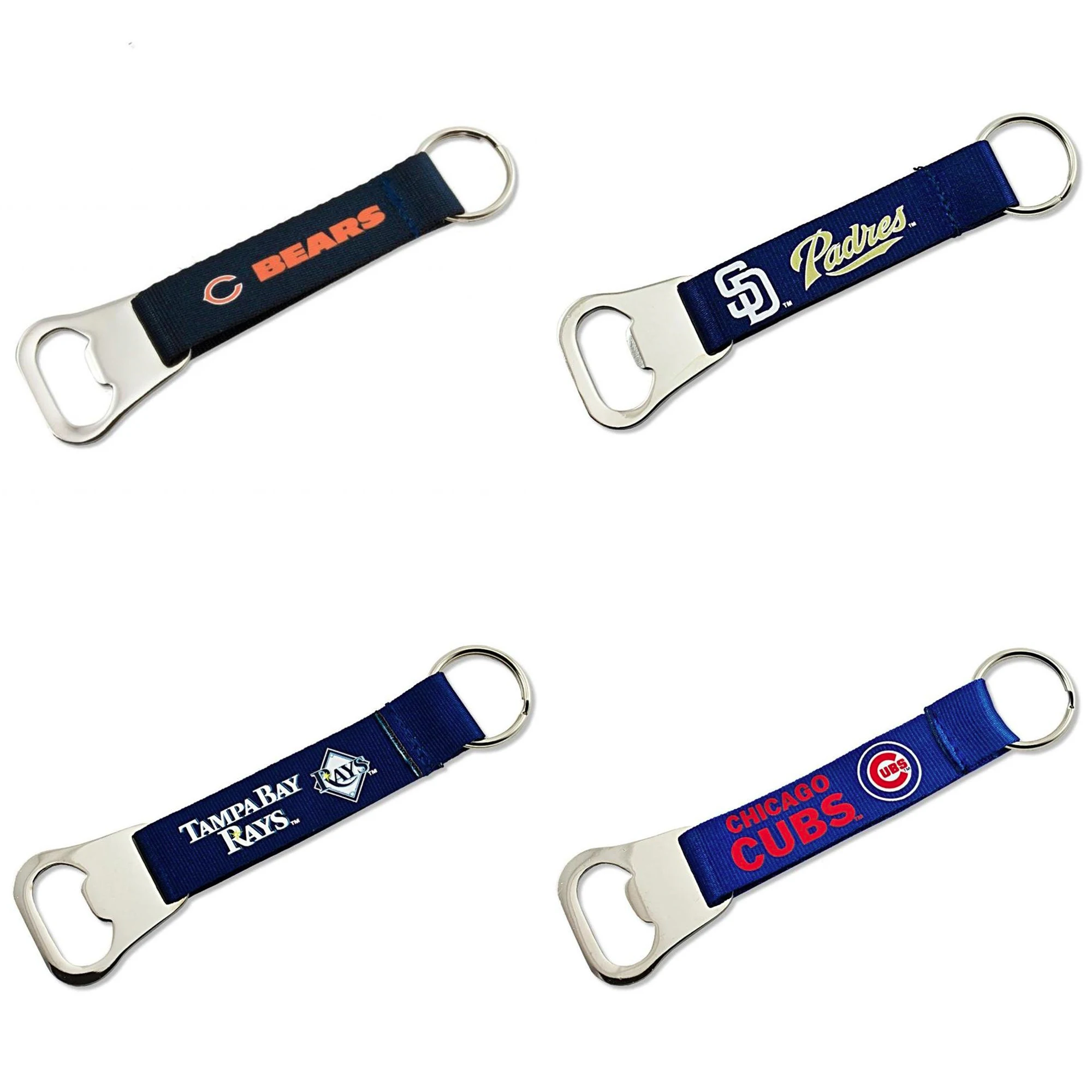 2022 Hot Sale Reasonable Price Short Metal Zinc Bottle Opener Lanyard