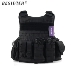 NIJ IIIA уровень Тактический пуленепробиваемый жилет, mlloe система полный бронежилет Многофункциональный пуленепробиваемый жилет