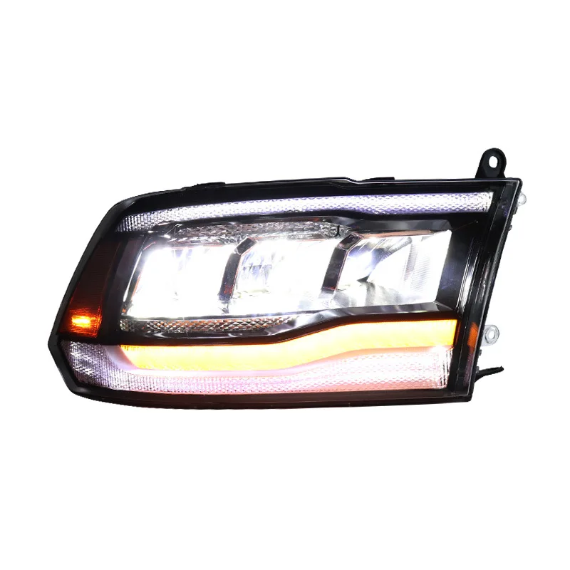 Upgrade full LED dynamic headlight headlamp assembly for Dodge Ram 1500 2500 3500 head lamp head light plug and play