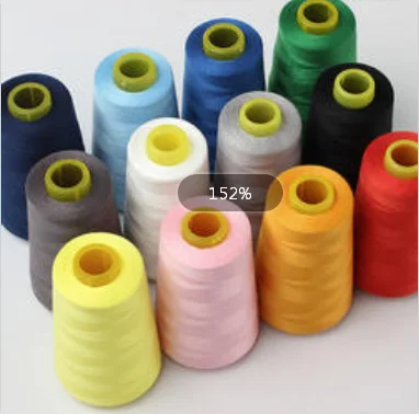 Factory Directly Sewing Thread hilos de coser 100% Spun Polyester Sewing Thread Wholesale 40/2 5000yards