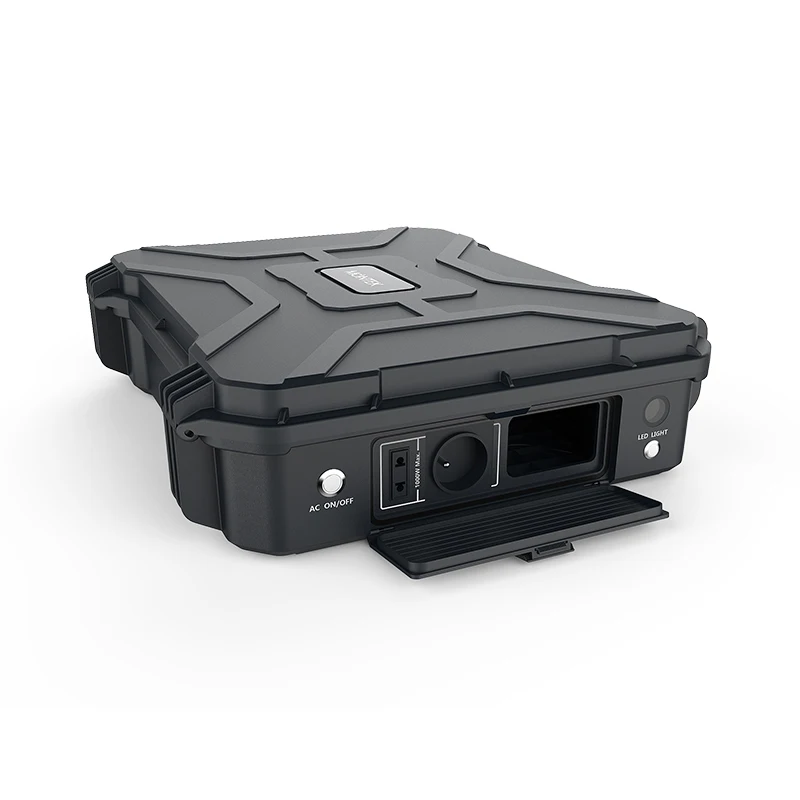 Electricity Charging Power Stations Energy Generating Home System X-1000 Li-ion NCM Polymer 1000 Max Portable Solar Generator