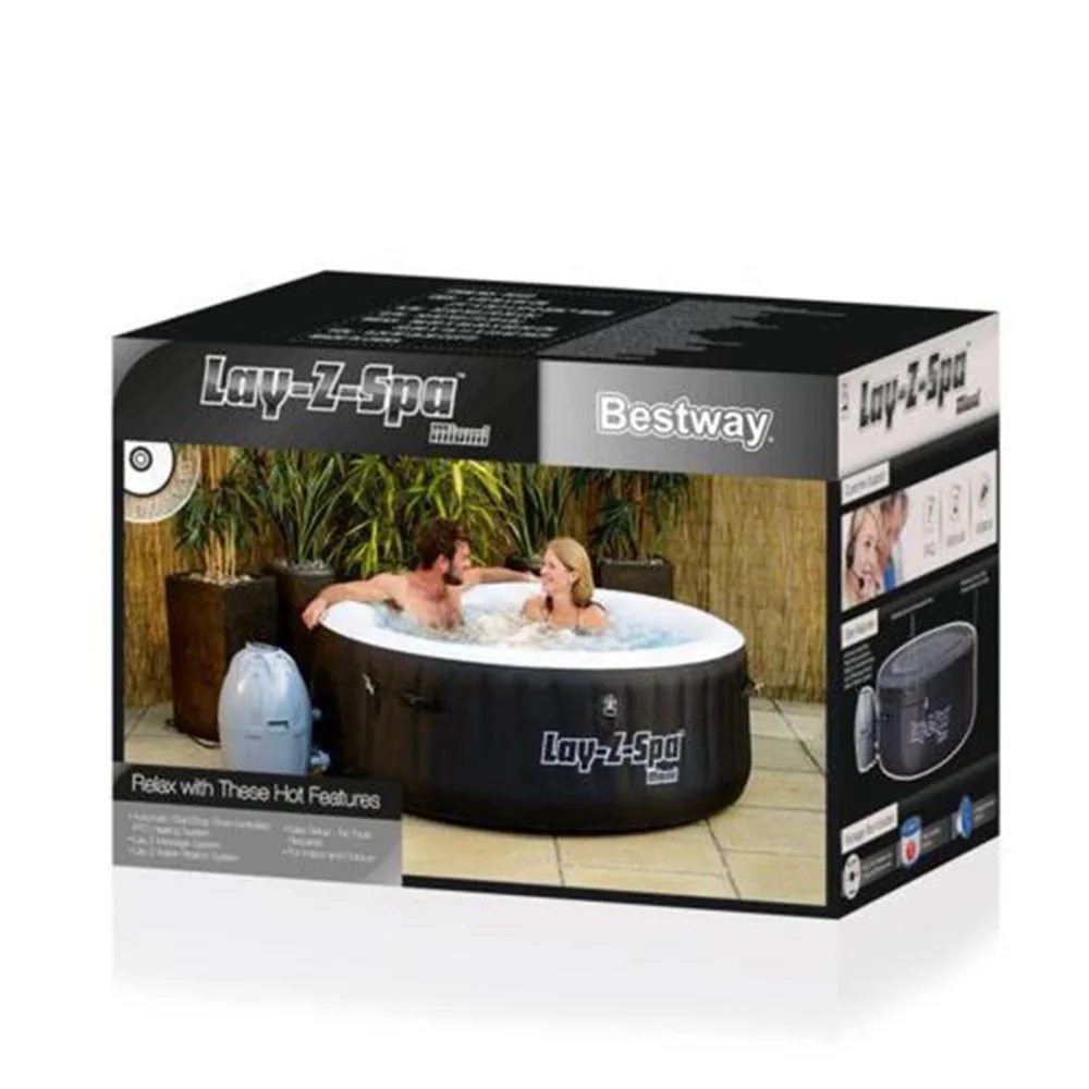 Cheap Lay-Z-Spa Inflatable Portable Hot Tub For 2-4 Person Outdoor Indoor Use Wholesale Spa Pools