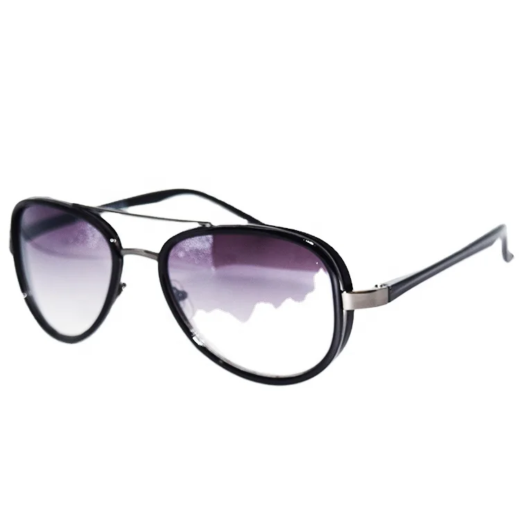 2022 Top Selling Products in USA High Quality Shiny Black Brown sun glasses Full Frame Plastic Sunglasses Unisex