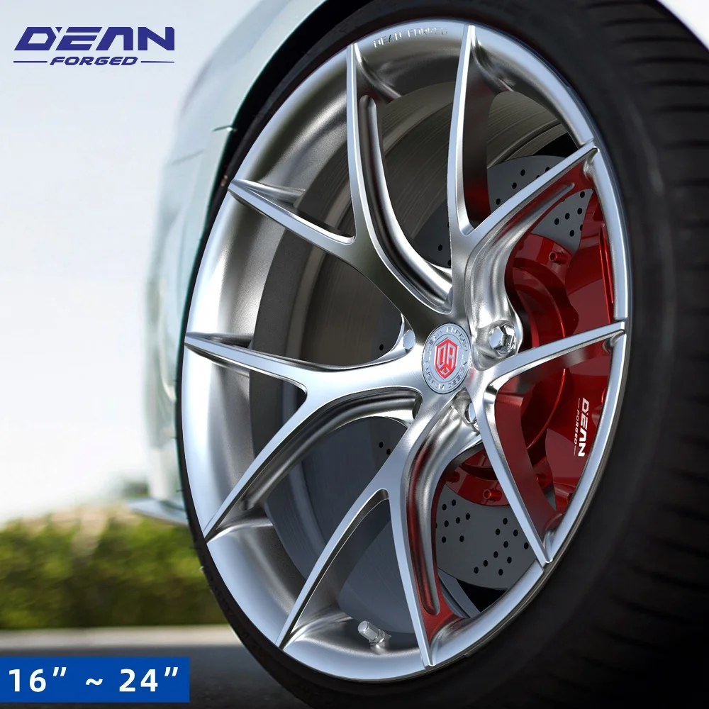 
DEAN-DA002 forged Custom wheel 16 to 24 inch 6061-T6 aluminum alloy 5x130 5x112 5x120 5x108 5x114.3 Light weight rims for rs6 