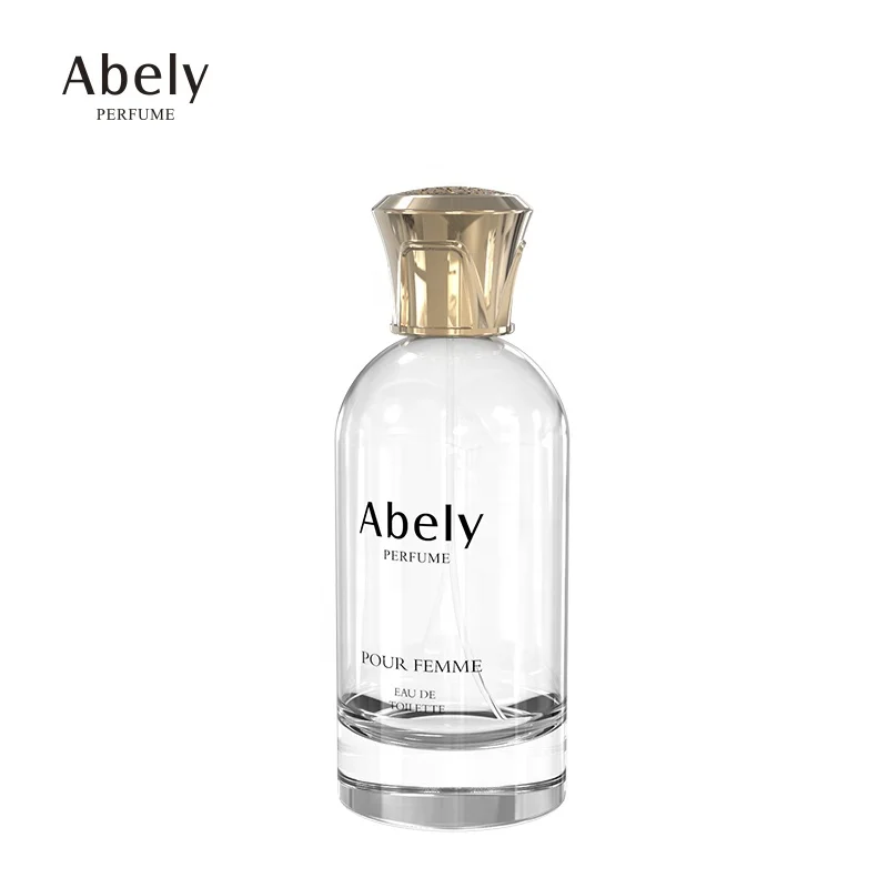 Purple Atomizer Round Spray 100Ml Bottle Perfume Crystal Perfume Bottle Cap Custom-Made-Glass-Perfume-Bottle