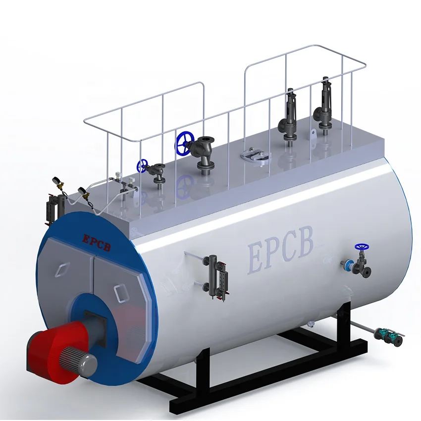EPCB Professional Boiler Manufacturer Industrial Gas Fired 10t Steam Boiler for Garment Factory