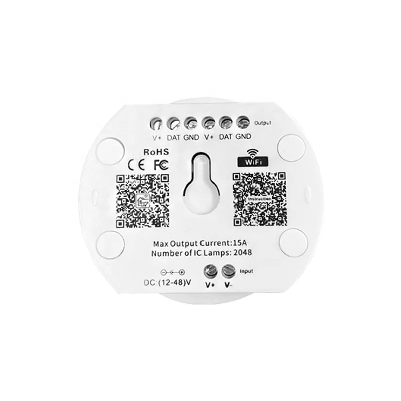 DIY Surplife App Wifi Smart SPI UFO LED Music Controller Dimmer Sound Control WS2812 Pixels LED Module Strip RGBIC Controllers