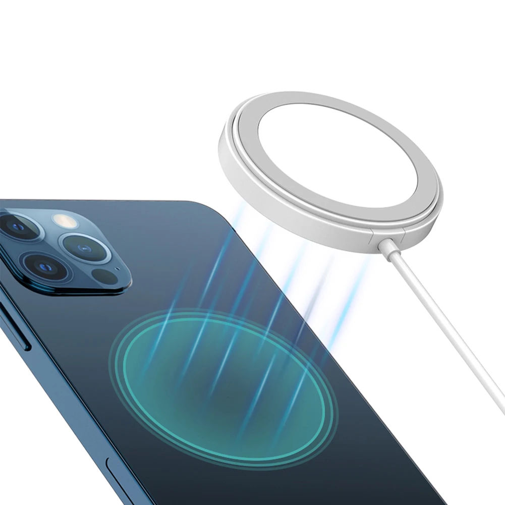 Wireless Charger Pad for iPhone 12 iPhone 13 Qi mobile airpods and iWatch 15W charger fast charger wireless with magnets