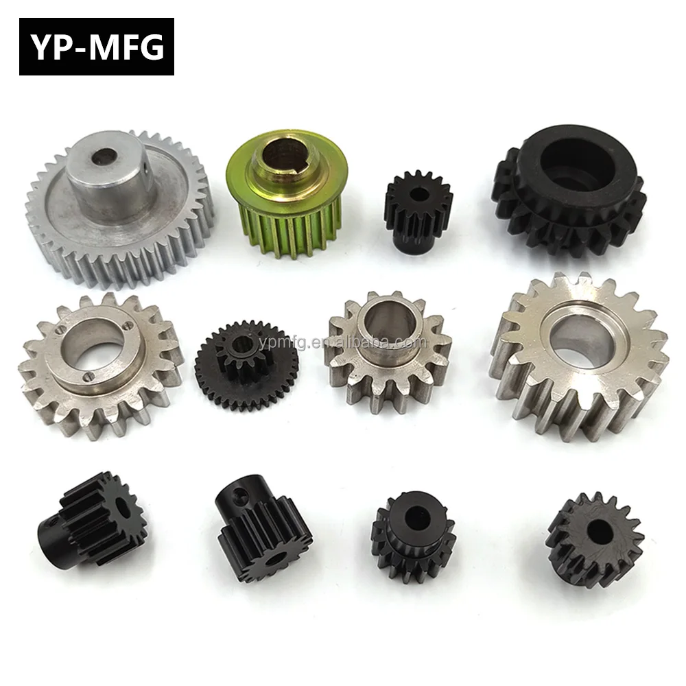 OEM hight pression Mass Production cnc machined industrial Turning Drawing Stainless Steel Gear wheel Cnc Machining parts