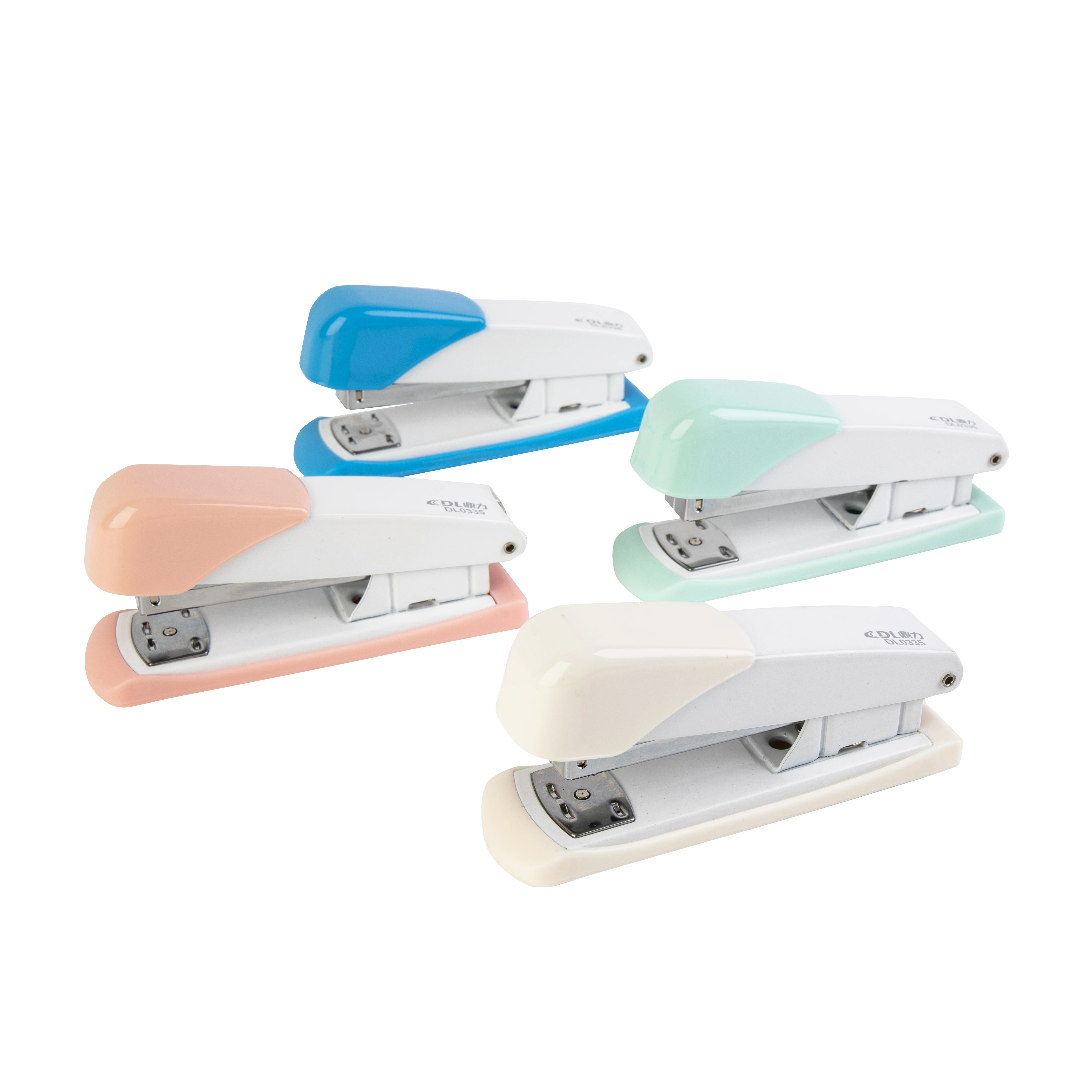 Manufacturer best-selling young colorful student office metal stapler