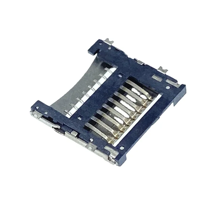 High temperature resistance Push SIM 6+2P H 2.20 card connector