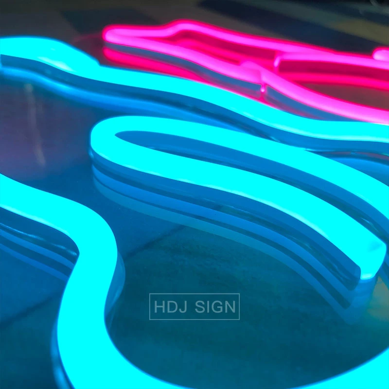 Pink Nail Letter Lights Salon Beauty Room Shop Bedroom Logo