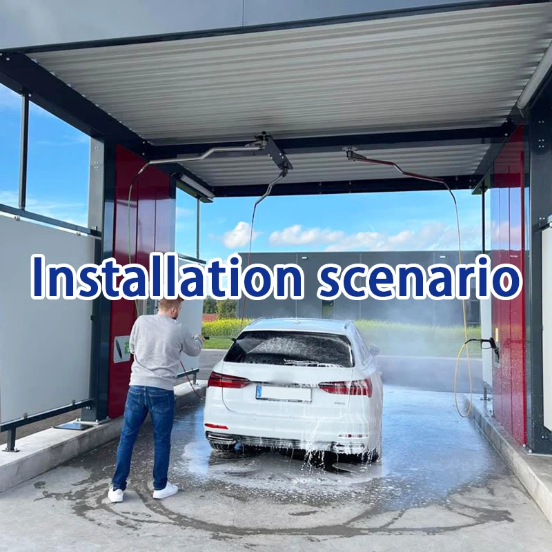 Customized Z-Shaped Car Washing Cantilever Self-Service Stainless Steel Mechanical Z-Shaped Equipment
