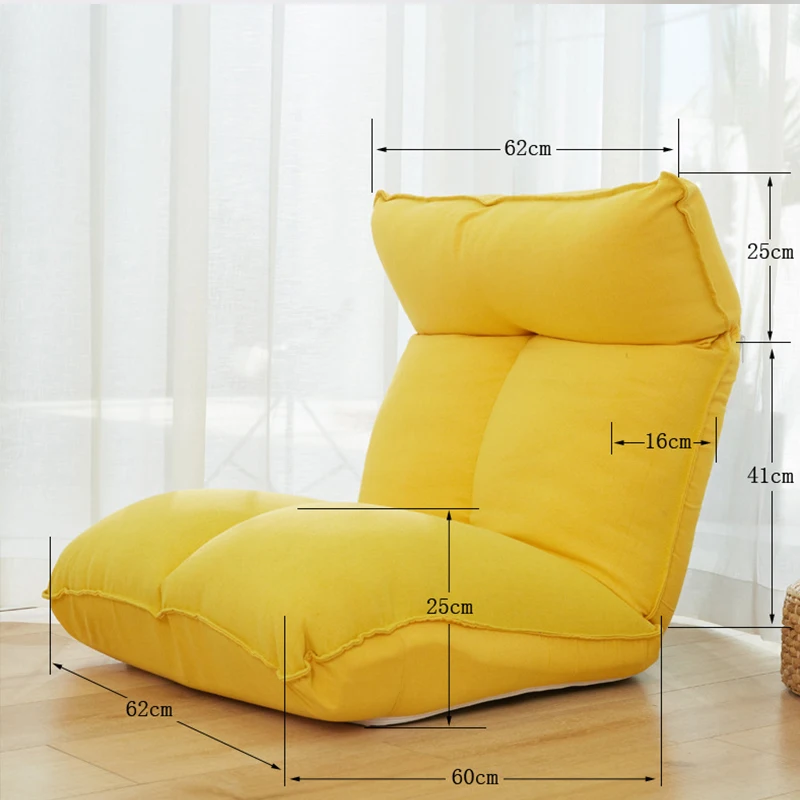 
China Factory Direct Sales Single Sofa Furniture Living Room Floor Sofa 