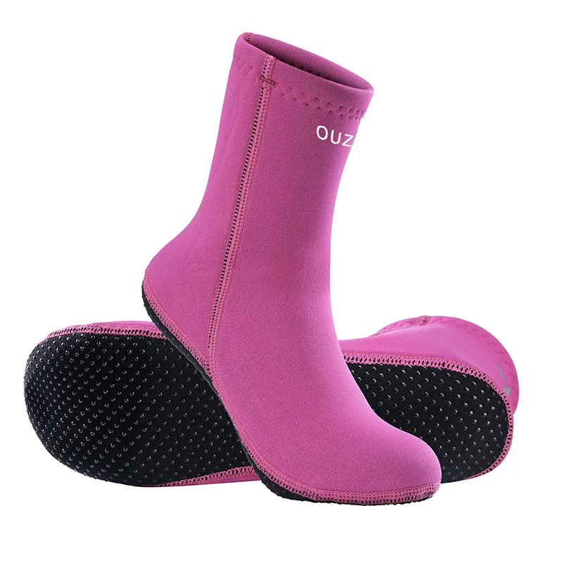 Custom 3mm Waterproof Women Men Water Sand Beach Yaga Shoes Long Swim Surf Wet Suit Sock Wetsuit Diving Neoprene Socks