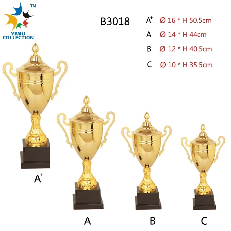 Trophy Cup Bodybuilding Gold Metal Trophy Figuras De Trofeos Custom Design Europe Sports Medals Soccer Silver Cup Trophy