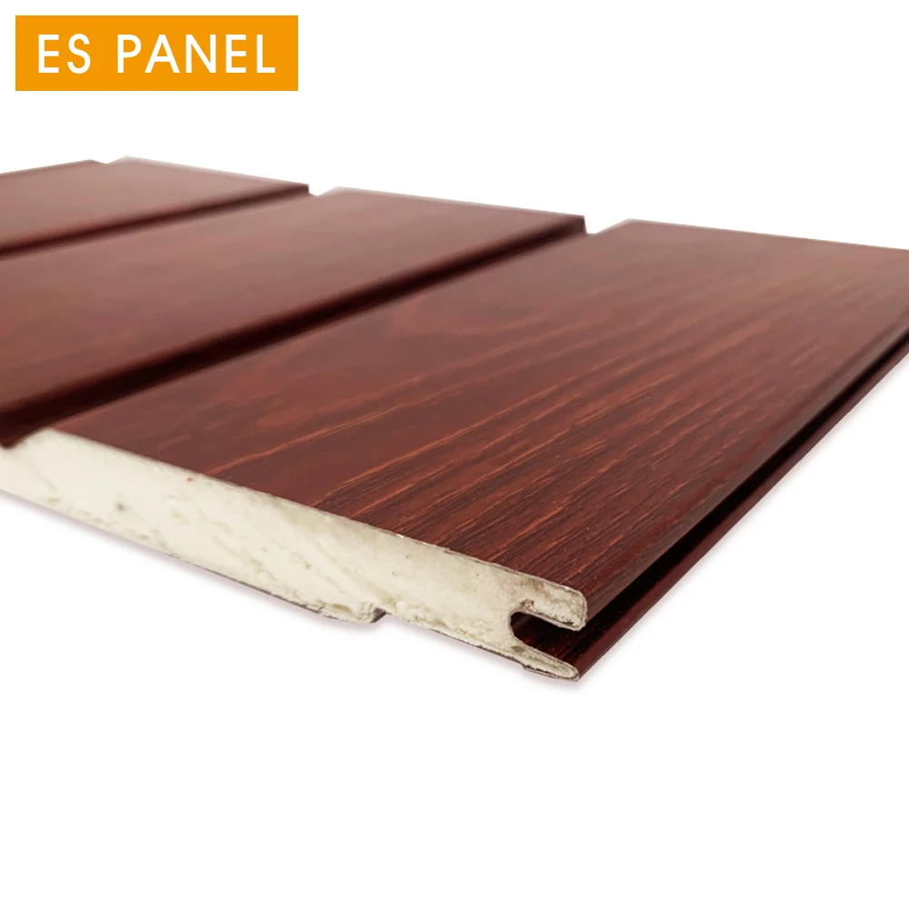 ES PANEL 16mm insulation decoration board wood grain home exterior wall siding panel