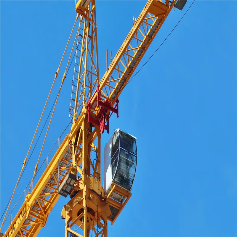 china tower crane 5 ton tower crane QTZ63 shipped from China factory