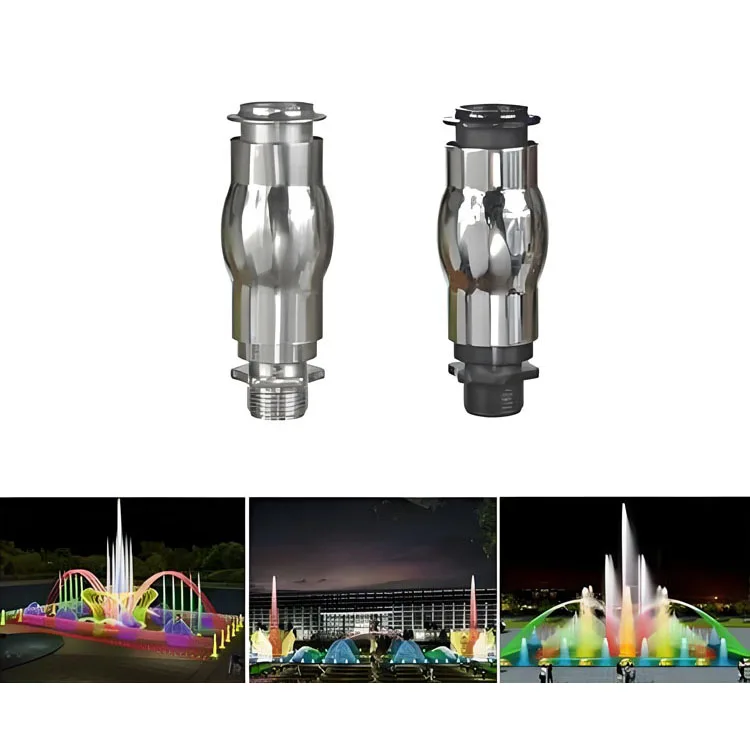 Artwatershow European ice aerated spray head fountain nozzle water jet water fountain nozzle