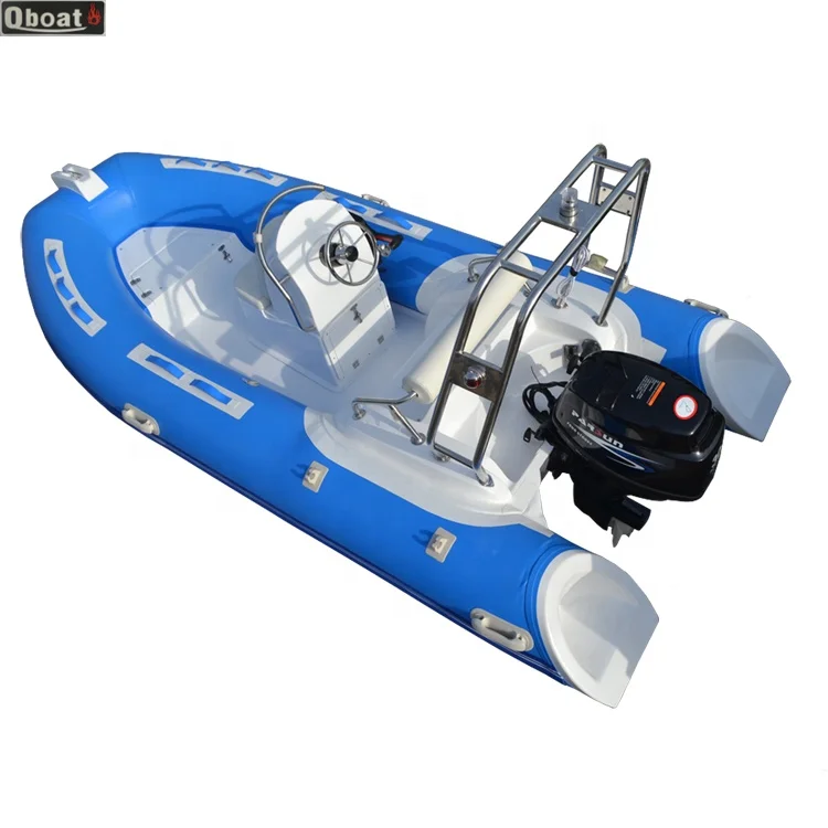  Клиент 6 человек RIB390 надувная рыбацкая лодка на полу