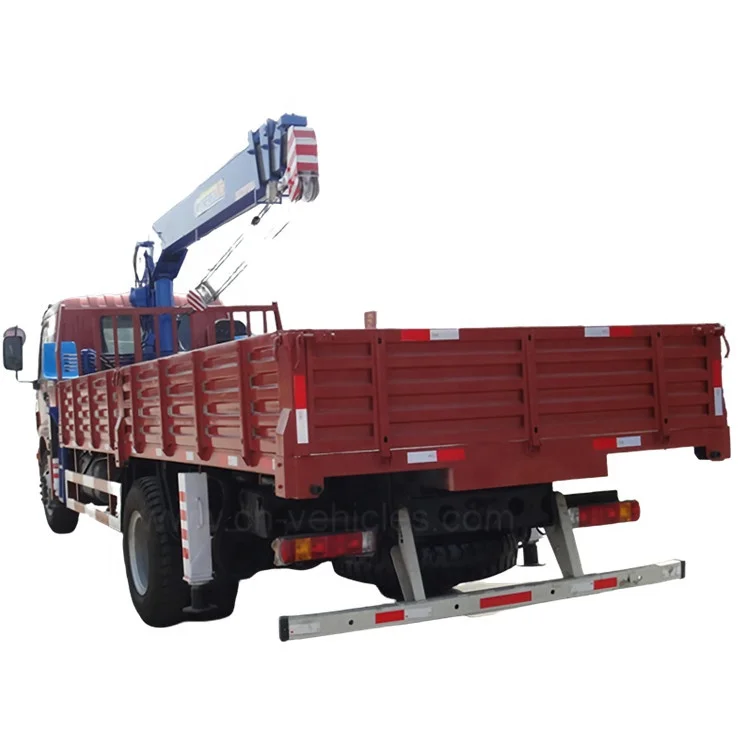 FOTON 6x4 truck chassis mounted 10tons to 15tons holding stif boom crane vehicles made in china for sales cheap price supplier