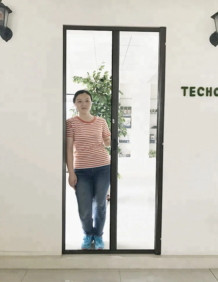 Freedom Retractable Insect ScreenDoor Screen Mesh Roller Screen Mosquito Net Slide Screen Door