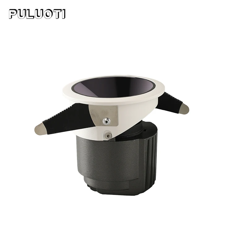 
China Manufacturer Aluminum Adjustable Indoor Bedroom Market Cob 7w 10w Recessed Mounted Led Spot Light 