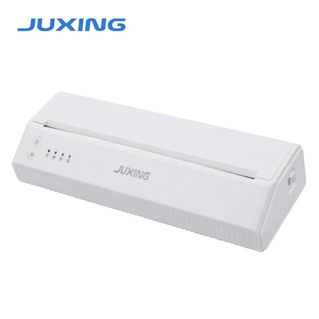 Juxing JX-MA401 Portable A4 size document thermal printer mobile mini blue tooth a4 file printer device