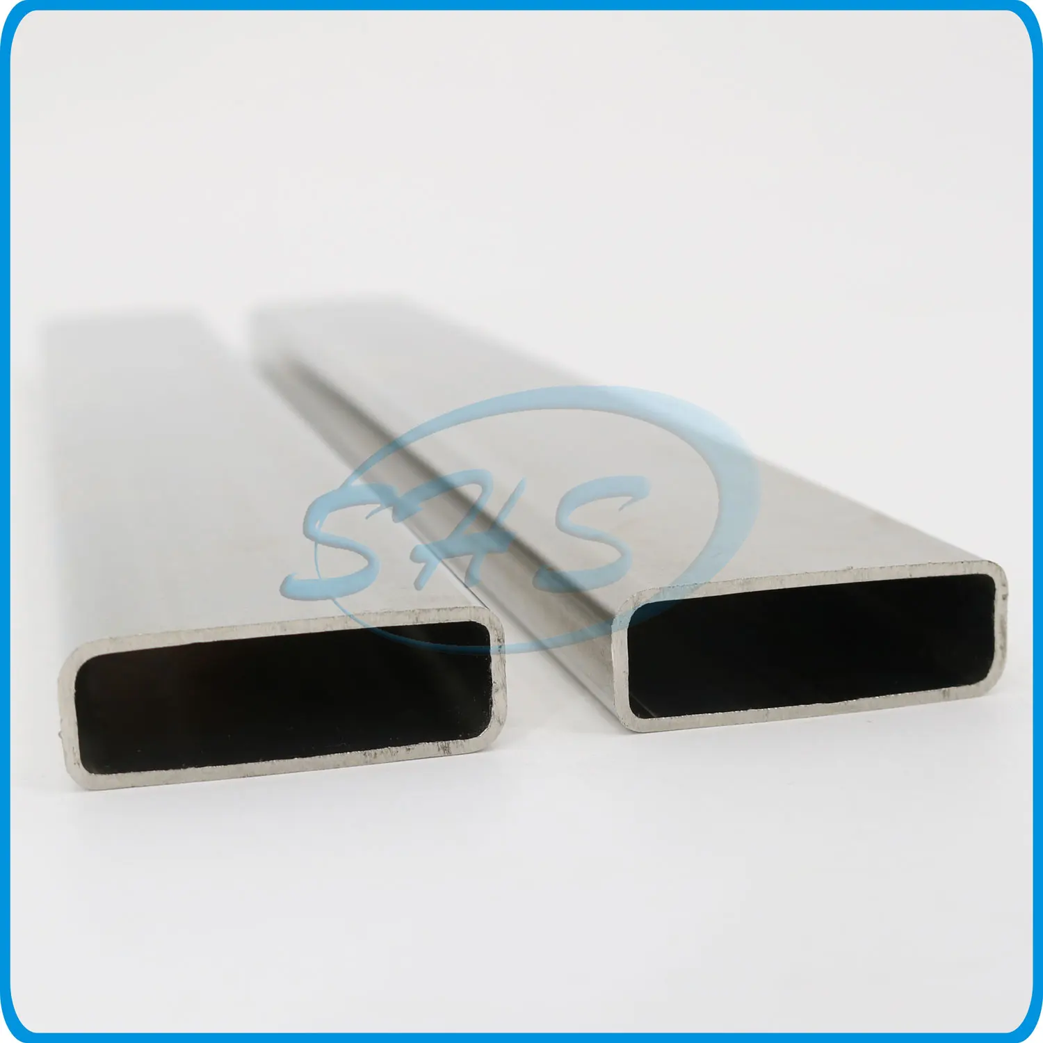 Customize AISI 201 304L 304 316L 430 Stainless Steel Flat Pipes with Polishing Surface for Handrail Furniture Decoration
