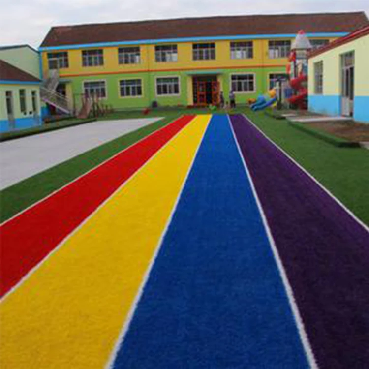 Outdoor Artificial Grass For Playground Green Football Synthetic Artificial Grass For Soccer Field From China