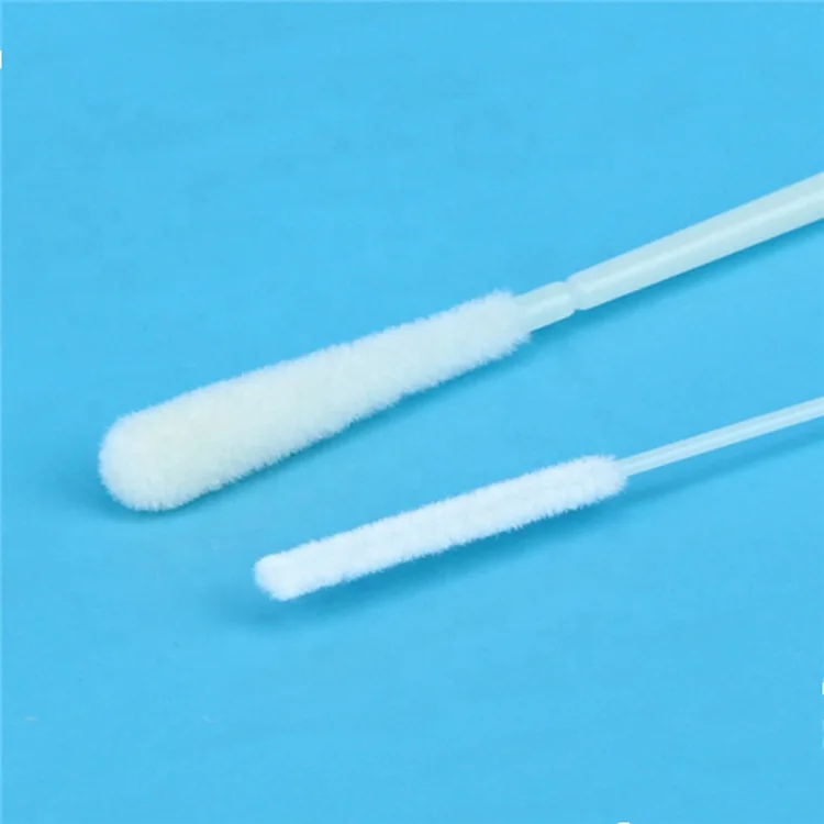 Nasal swab nasopharyngeal throat oral specimen collection transport vtm sterile disposable sampling flocked swabs sticks