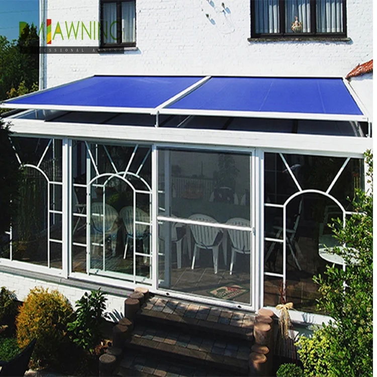 awning on a sunroom