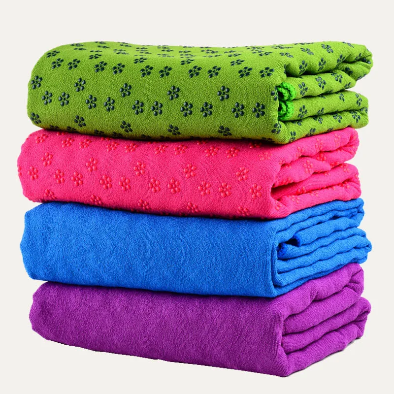 Wholesale high quality soft microfiber yoga mat towel sports gym hot yoga towel yoga mat cover